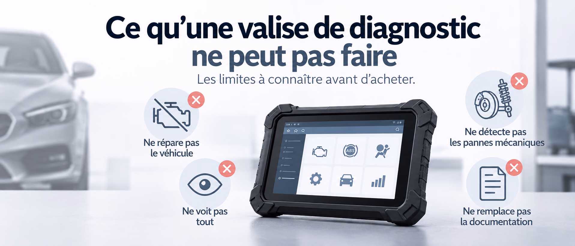 Ce qu’une valise de diagnostic ne peut pas faire